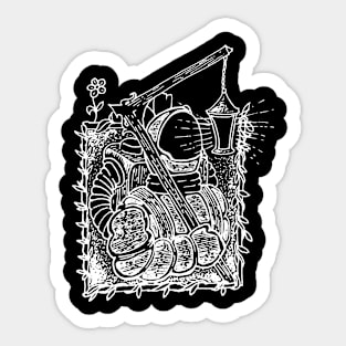 ASTRO-NAUGHT! Sticker